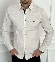 Рубашка Nik 56428 white - делук