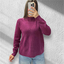 Свитер Elena&Vika 25516 purple - делук