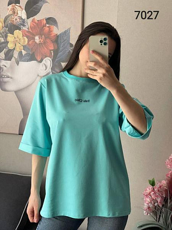 Футболка Fsn 7027 mint - делук