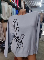 Свитер Julia JL1036 l.blue - делук