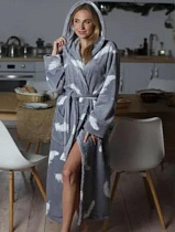 Халат Romeo Life RL783 grey - делук