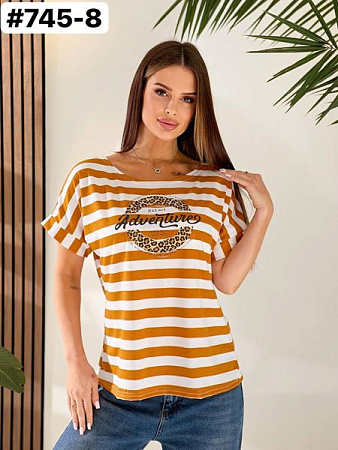 Футболка Bat 745-8 orange - делук