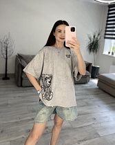 Футболка S.Style 55-1 grey - делук