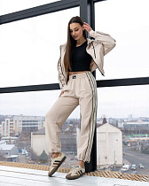 Костюм Спорт Azna Д124 beige - делук