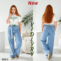 Джинсы Vidlyry 8055-2 l.blue - делук