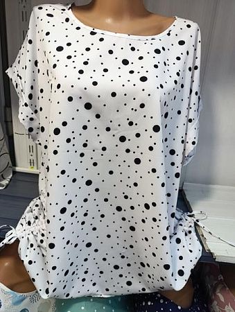 Футболка Galina 569-4 white - делук