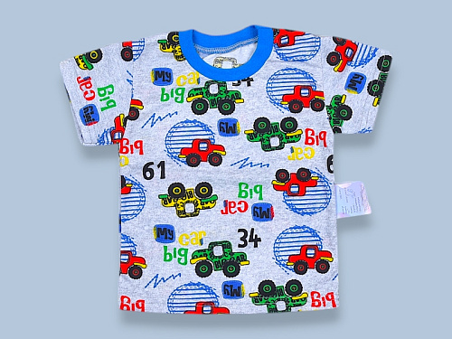 Футболка Kir15 11126 grey - делук