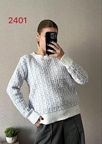 Свитер Fsn 2401 white - делук