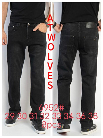 Джинсы Ruxa 6952 black - делук