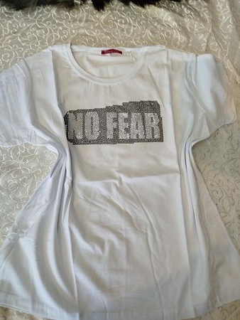 Футболка Liza Brend 1116-2 white - делук