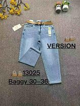 Джинсы Jeans Club 13025 l.blue - делук