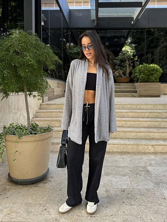 Кардиган Arina 4242 grey - делук