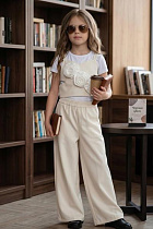 Костюм Delfinka 66161 beige - делук