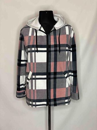 Кофта Kirgiz K136 grey-pink - делук