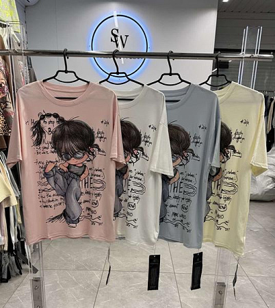 Футболка Dgmd 2323 mix - делук