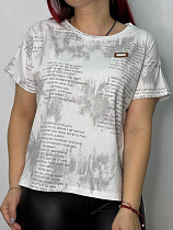 Футболка Kosta KS199 white - делук