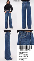 Джинсы Jeans Style 2499-2W6-5 blue - делук