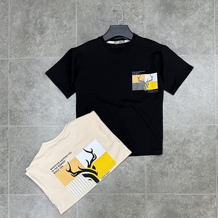Футболка Fili Kids FK1119 black - делук