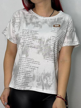 Футболка Kosta KS199 white - делук
