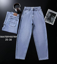 Джинсы Vindassion 6078 l.blue - делук