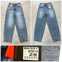 Джинсы Relucky B0308-1 blue - делук