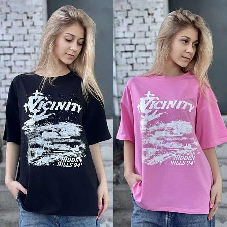 Футболка Karolina KR610 pink - делук