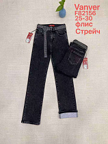 Джинсы Vanver F82156 black - делук