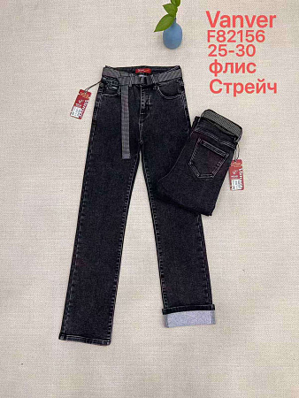 Джинсы Vanver F82156 black - делук