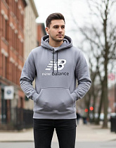 Худи Delviago DL547 grey - делук