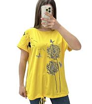 Футболка Elena&Vika 25310 yellow - делук