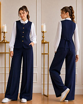 Костюм Karolina KR850 navy - делук