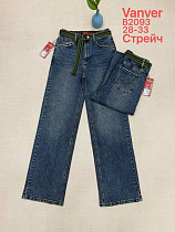 Джинсы Vanver B2093 navy - делук
