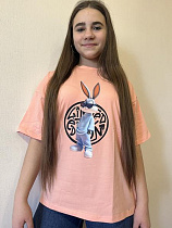 Футболка Moda School M526 peach - делук