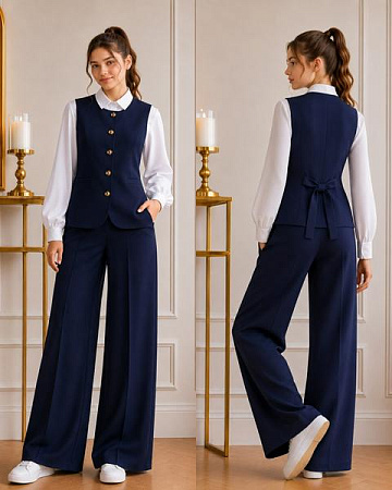 Костюм Karolina KR850 navy - делук