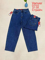 Джинсы Vanver D2102 navy - делук
