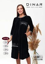 Халат Sss Annet DO-D4419 black - делук