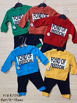 Костюм Спорт Miki Maki 216K l.blue - делук