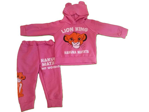 Костюм Спорт Kir15 74 pink - делук
