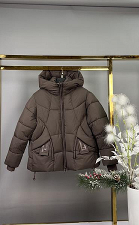 Куртка Delfinka YS29 brown - делук