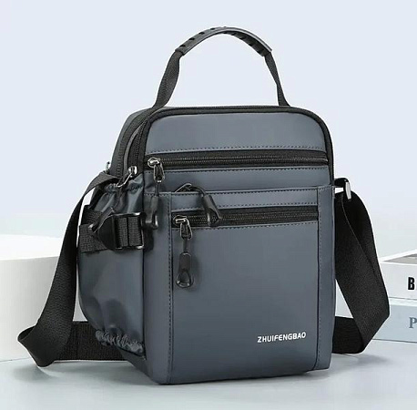 Бананка Fashion Bag D16-2 grey - делук