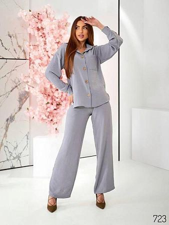 Костюм Loren 723 grey - делук