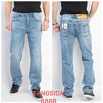 Джинсы God Baron 8888 l.blue - делук