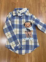 Рубашка Dingo 215-1 l.blue - делук