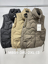 Жилетка Jacket M801 black - делук