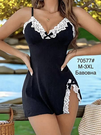 Ночнушка Fili Wear 70577 black - делук