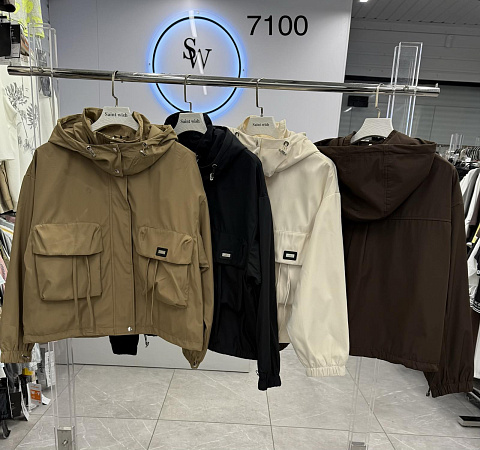 Ветровка Saint Wish 7100 brown - делук