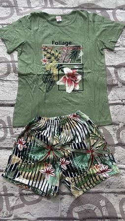 Пижама Sss Annet DO10 khaki - делук