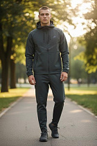 Костюм Спорт Hai H1341 black - делук