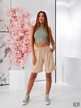Шорты Romeo Life 831 beige - делук