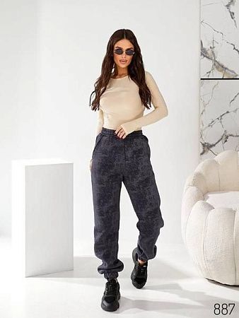 Штаны Спорт Loren 887 grey - делук